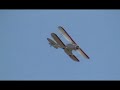 1/4 scale RC Waco YMF-5 maiden flight