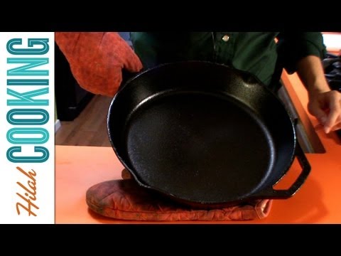 how to cure cast iron