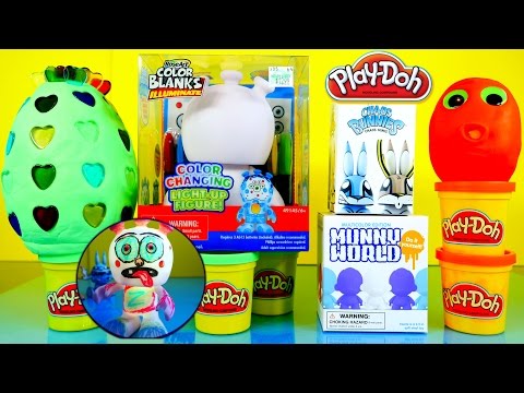 Arts - Rose Arts Color Changing Light Up Toy - How To Draw And Color - Play Dough Surprise Eggs - We Also Open Up A Kidrobot Chaos Bunnies And Munny World Do It Yourself Mystery Blind Box. Visit...