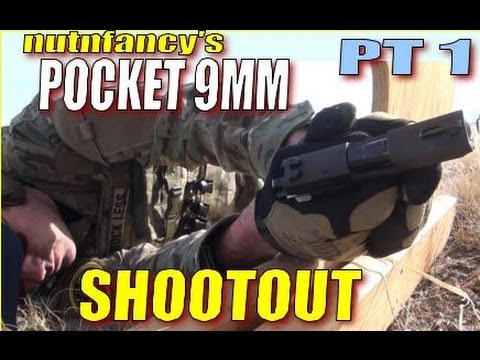 9MM - There's no crap guns in this drill. They represent what I feel are the best of the subcompacts: small, easy to carry and have with you at all times, reliable...
