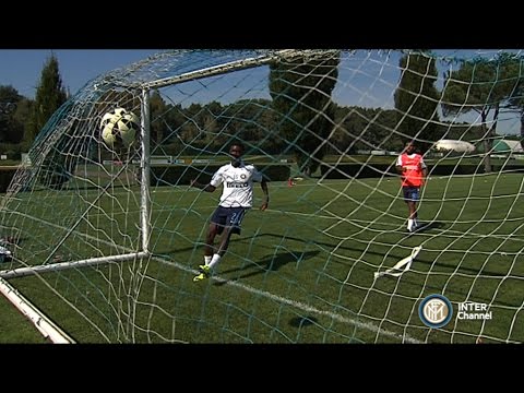 ALLENAMENTO INTER REAL AUDIO  25 09 2014