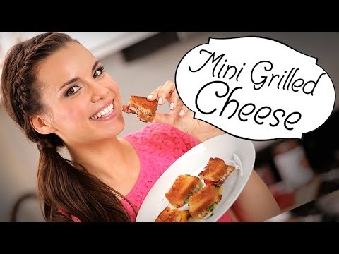INGRID - Ingrid Nilsen aka missglamorazzi is back with a few recipes of her own creation. These mini grilled cheese sandwiches are all concoctions that Ingrid and her...