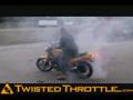 How to paint a helipad outline using a Honda CB750 Nighthawk