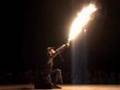 Fire Sword Fire Breathing & Stilts MythMaker at Burning man