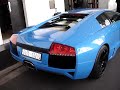 Blue Supercar Lamborghini Murcielago - Arab owned!