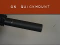 Gemtech 5.56mm Suppressor Mounting Options Gemtech 5.56mm Suppressor Mounting Options
