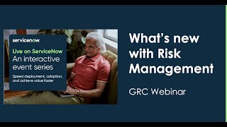 Live on ServiceNow: Whats new with Risk Management