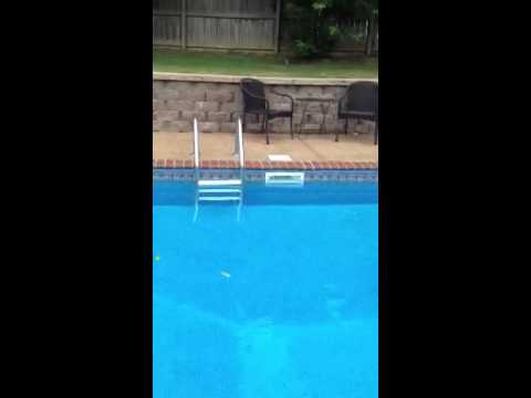 how to drain inground pool