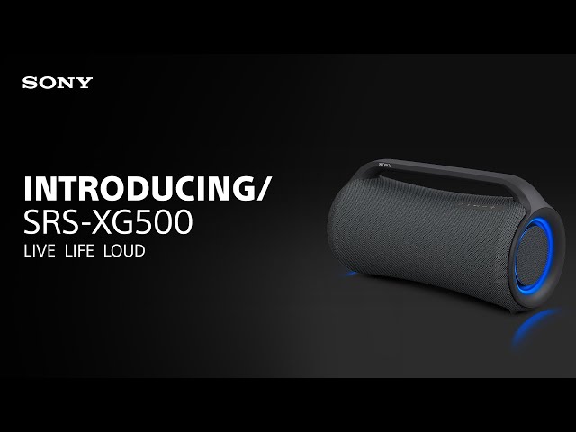 Haut-Parleur Portable Bluetooth X-Series Fête SRS-XG500 Sony dans Haut-parleurs  à Laval/Rive Nord