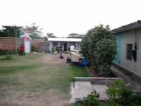 Onze slaapplaats in Bujumbura