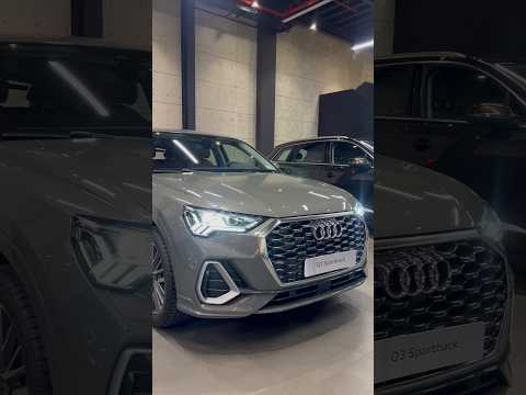 Audi Q3 Sportback 2026 nhập nguyên chiếc màu xám sáng ánh kim giá 1,964 tỷ #HuyAudi #AudiQ3 #Q3Sport