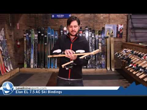 how to adjust elan ski bindings
