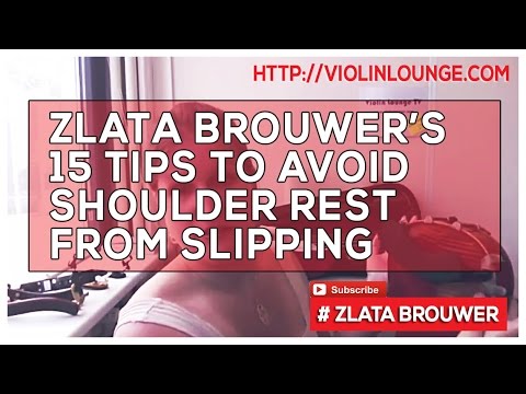 how to adjust kun shoulder rest