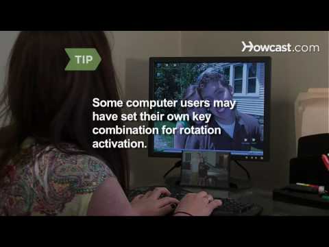 how to turn your screen on a computer