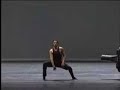 solo from quintett by william forsythe dancing by francesco nappa
