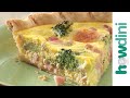 Quiche recipe - How to make ham and broccoli quiche