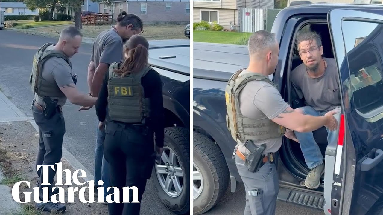 FBI arrests US army veteran for ‘conspiracy’ over protest against Ice