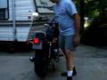 videos de rephased yamaha xs650 , kick starter demo