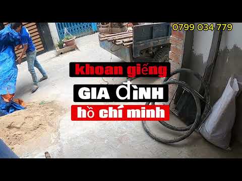 Khoan giếng gia đình ,lắp máy bơm hai đầu cho khách-Điện nước cương Thịnh -0906 38 68 09