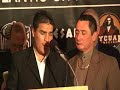 Baldomir-Gatti pre-fight press conference