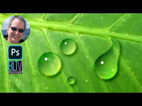 photoshop - Photoshop CC tutorial showing how to make realistic-looking water drops. This is an updated version of a tutorial I did in 2011. Leaf sample 1: http://db.tt/...