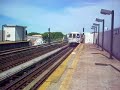MTA NYC Subway R44 / R32/38 A Trains - 80 St