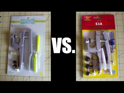 how to use a kam snap press