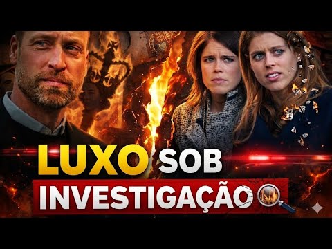 🚨 Príncipe William INVESTIGA gastos de Beatrice e Eugenie e CRISE EXPLODE 👑🔥