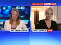 Mideast Crisis: Annie Lennox tells Sky News her views Mideast Crisis: Annie Lennox tells Sky News her views
