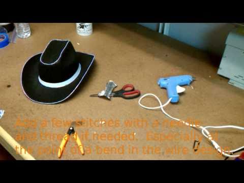 how to fasten el wire