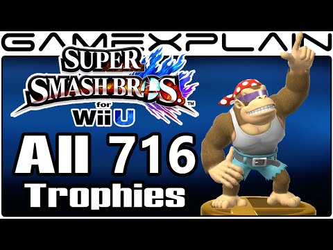 All 716 Trophies in Super Smash Bros. Wii U