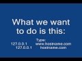 Editing Hosts files - how to block or redirect websites!