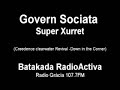 Govern Sociata (Down in the corner)