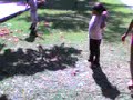 NIÑAS PELEANDO YAUTE