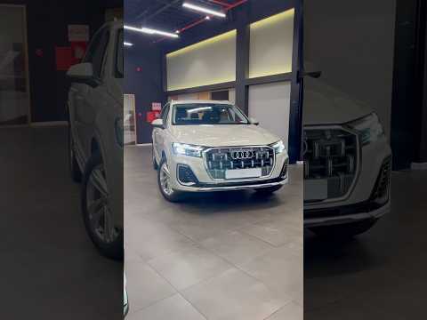 Audi Q7 2025 nhập khẩu giá 3,540 tỷ màu kem ánh kim #HuyAudi #AudiQ7 #AudiQ72025