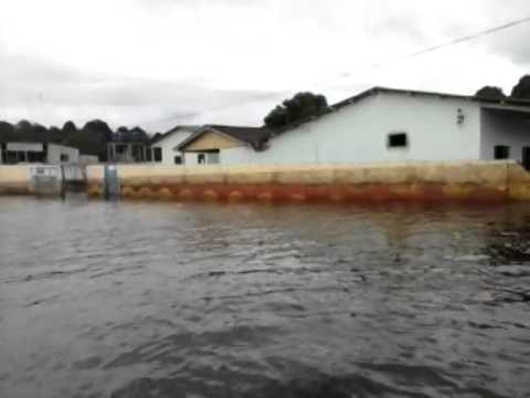 enchente no distrito de surpresa em Rondonia 2014