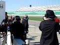 Milka Duno talks with Al Unser