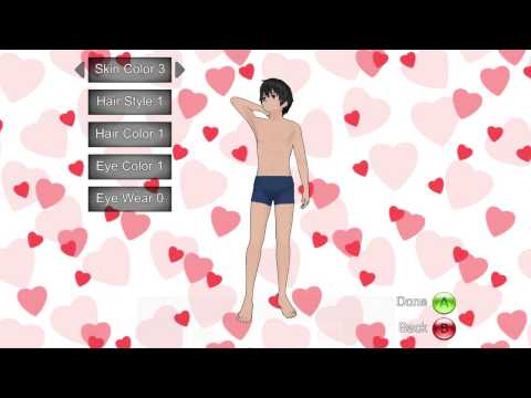 Create dating character sim