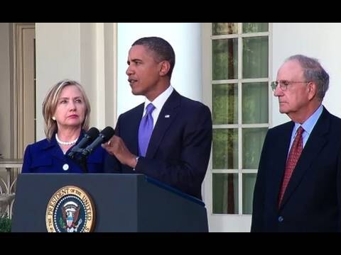 President Obama expresses optimism after meeting with the leaders of Israel, the Palestinian …