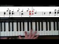 Green Hill Zone (hard) on Piano Tutorial Part 2