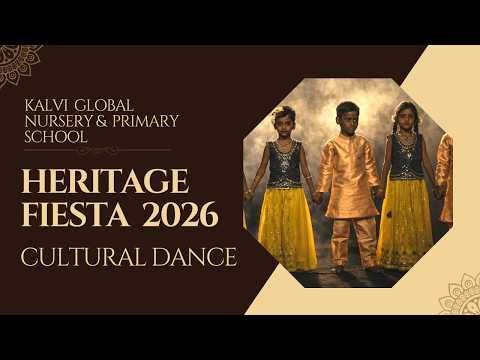 Cultural Dance | Kalvi Global Nursery & Primary School | Sholavandhan , Madurai