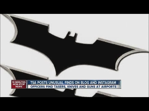 TSA finding more prohibited items in disguise