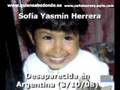 videos de Sofia Yasmin Herrera, desaparecida