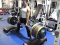 Deadlift training 23.11.2008