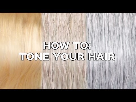 how to dye yellow hair blonde