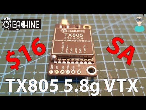 Eachine TX805 VTX - Review & Field Test