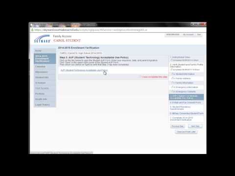 how to provide proof of enrollment