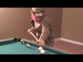 Leroy Donavan playing pool.MOD