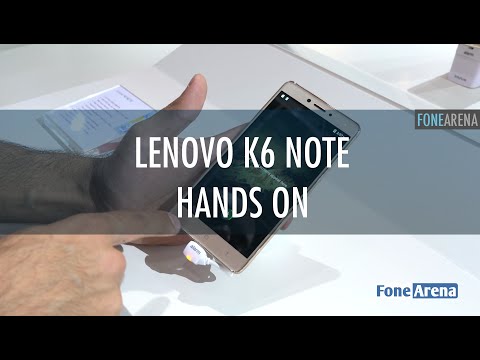 Обзор Lenovo K6 Note (K53a48, dark gray)