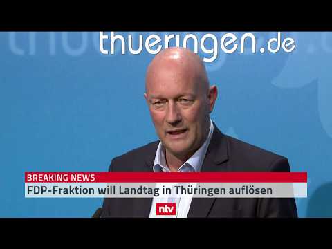 Thringen: Ministerprsident Kemmerich (FDP) erklr ...